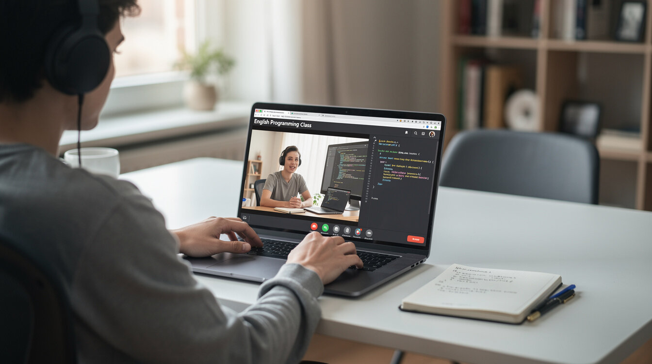 english programming student coding